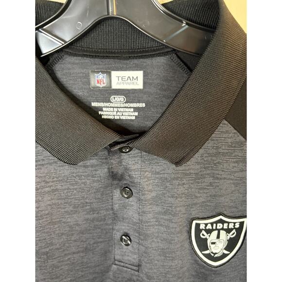 NFL Raiders Nike Dri-Fit Men's Short Sleeve Shirt Size L - Picture 2 of 4